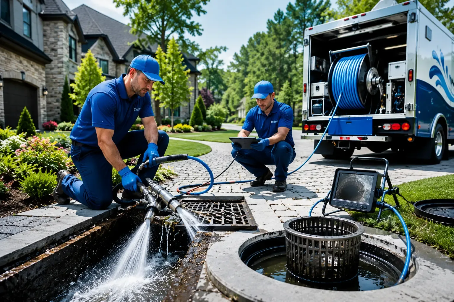 Local outdoor drain cleaning professionals in Quitman, GA